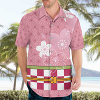 Japanese Asanoha Pattern Hawaiian Shirt Charm Against Evil Spirits - Wonder Print Shop