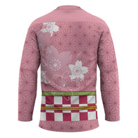 Japanese Asanoha Pattern Hockey Jersey Charm Against Evil Spirits - Wonder Print Shop