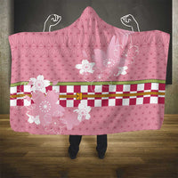 Japanese Asanoha Pattern Hooded Blanket Charm Against Evil Spirits - Wonder Print Shop