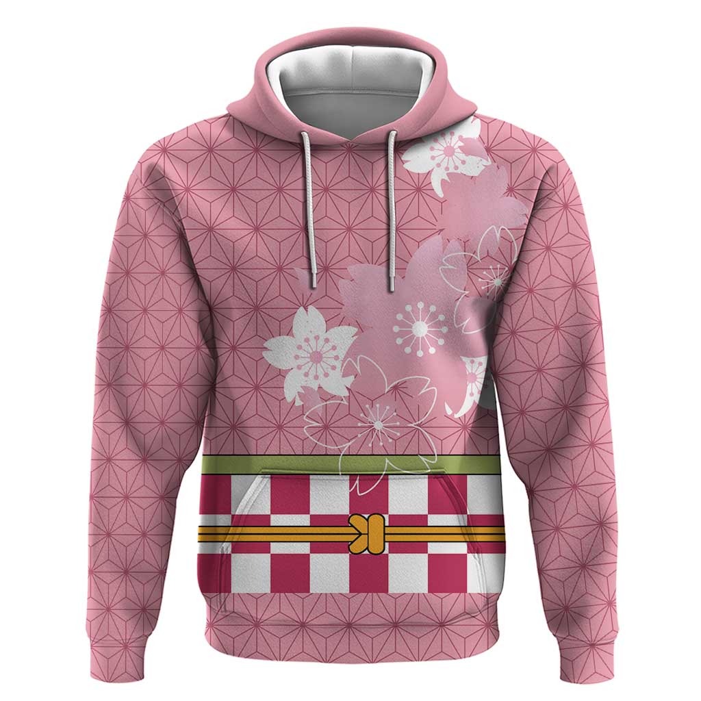Japanese Asanoha Pattern Hoodie Charm Against Evil Spirits - Wonder Print Shop