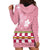 Japanese Asanoha Pattern Hoodie Dress Charm Against Evil Spirits - Wonder Print Shop