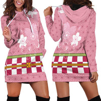 Japanese Asanoha Pattern Hoodie Dress Charm Against Evil Spirits - Wonder Print Shop