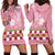 Japanese Asanoha Pattern Hoodie Dress Charm Against Evil Spirits - Wonder Print Shop
