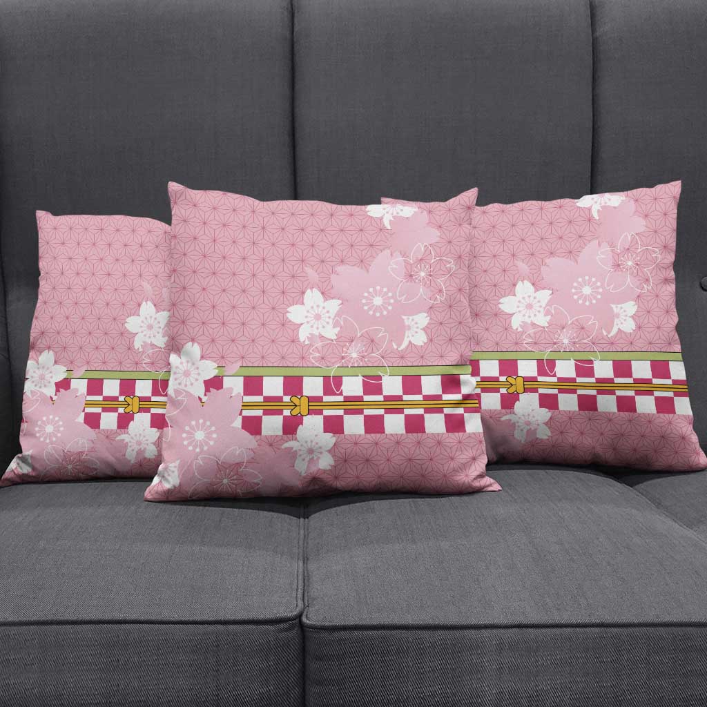 Japanese Asanoha Pattern Pillow Cover Charm Against Evil Spirits - Wonder Print Shop