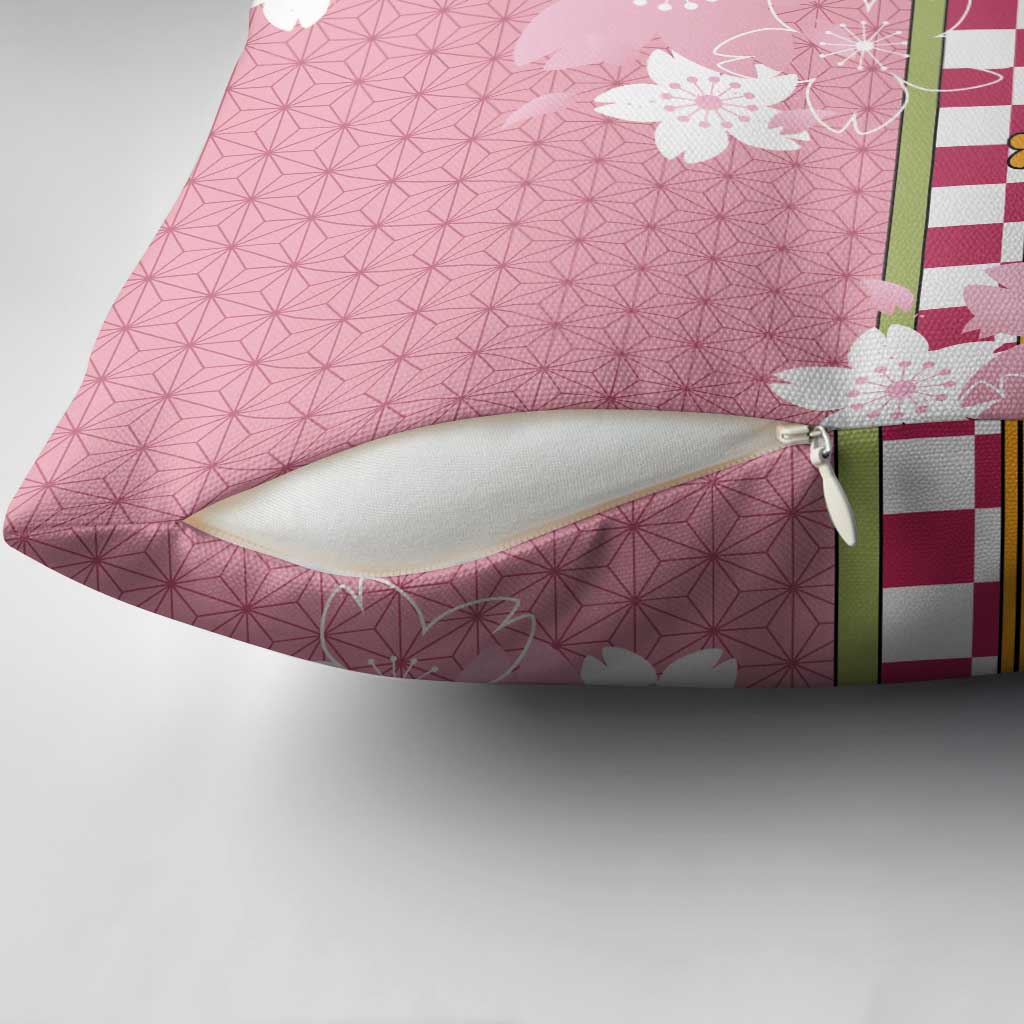 Japanese Asanoha Pattern Pillow Cover Charm Against Evil Spirits - Wonder Print Shop