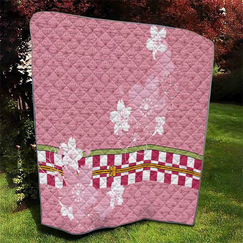 Japanese Asanoha Pattern Quilt Charm Against Evil Spirits - Wonder Print Shop