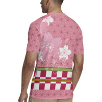 Japanese Asanoha Pattern Rugby Jersey Charm Against Evil Spirits - Wonder Print Shop