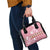 Japanese Asanoha Pattern Shoulder Handbag Charm Against Evil Spirits - Wonder Print Shop
