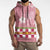 Japanese Asanoha Pattern Sleeveless Hoodie Charm Against Evil Spirits - Wonder Print Shop