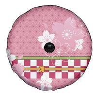 Japanese Asanoha Pattern Spare Tire Cover Charm Against Evil Spirits - Wonder Print Shop