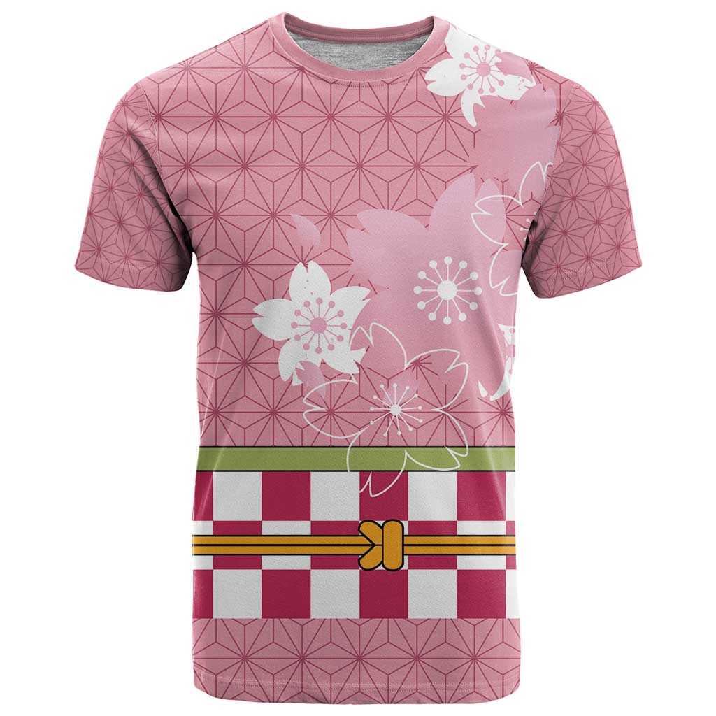 Japanese Asanoha Pattern T Shirt Charm Against Evil Spirits - Wonder Print Shop