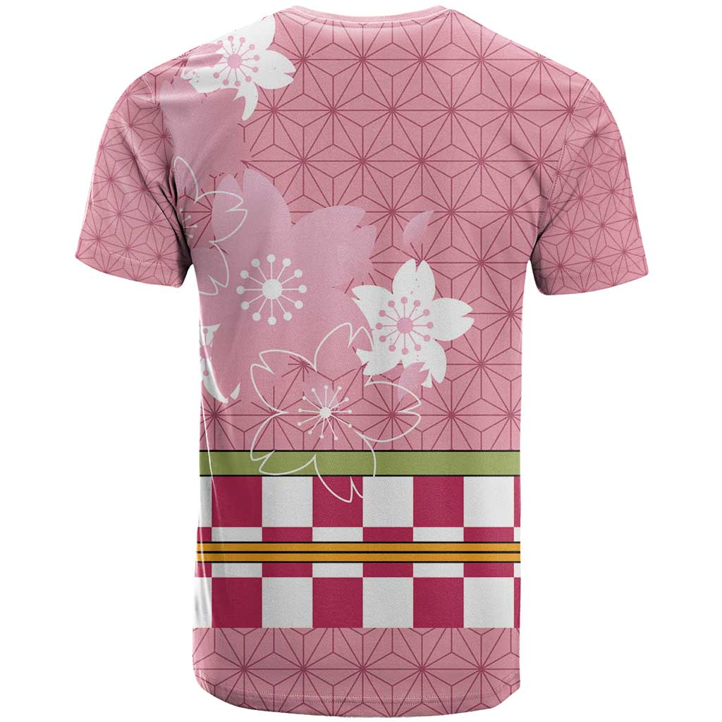 Japanese Asanoha Pattern T Shirt Charm Against Evil Spirits - Wonder Print Shop