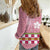 Japanese Asanoha Pattern Women Casual Shirt Charm Against Evil Spirits - Wonder Print Shop