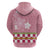 Japanese Asanoha Pattern Zip Hoodie Charm Against Evil Spirits - Wonder Print Shop