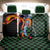 Japanese Asanoha Pattern Back Car Seat Cover Sun Flame Slayer Dragon Hinokami Kagura Spirit - Wonder Print Shop