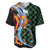 Japanese Asanoha Pattern Baseball Jersey Sun Flame Slayer Dragon Hinokami Kagura Spirit - Wonder Print Shop