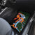 Japanese Asanoha Pattern Car Mats Sun Flame Slayer Dragon Hinokami Kagura Spirit - Wonder Print Shop