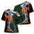 Japanese Asanoha Pattern Cross Shoulder Shirt Sun Flame Slayer Dragon Hinokami Kagura Spirit - Wonder Print Shop