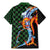 Japanese Asanoha Pattern Family Matching Mermaid Dress and Hawaiian Shirt Sun Flame Slayer Dragon Hinokami Kagura Spirit - Wonder Print Shop