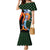 Japanese Asanoha Pattern Family Matching Mermaid Dress and Hawaiian Shirt Sun Flame Slayer Dragon Hinokami Kagura Spirit - Wonder Print Shop