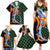 Japanese Asanoha Pattern Family Matching Summer Maxi Dress and Hawaiian Shirt Sun Flame Slayer Dragon Hinokami Kagura Spirit - Wonder Print Shop