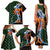 Japanese Asanoha Pattern Family Matching Tank Maxi Dress and Hawaiian Shirt Sun Flame Slayer Dragon Hinokami Kagura Spirit - Wonder Print Shop