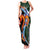 Japanese Asanoha Pattern Family Matching Tank Maxi Dress and Hawaiian Shirt Sun Flame Slayer Dragon Hinokami Kagura Spirit - Wonder Print Shop
