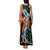 Japanese Asanoha Pattern Family Matching Tank Maxi Dress and Hawaiian Shirt Sun Flame Slayer Dragon Hinokami Kagura Spirit - Wonder Print Shop