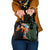 Japanese Asanoha Pattern Shoulder Handbag Sun Flame Slayer Dragon Hinokami Kagura Spirit - Wonder Print Shop
