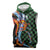 Japanese Asanoha Pattern Sleeveless Hoodie Sun Flame Slayer Dragon Hinokami Kagura Spirit - Wonder Print Shop