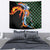 Japanese Asanoha Pattern Tapestry Sun Flame Slayer Dragon Hinokami Kagura Spirit - Wonder Print Shop