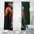 Japanese Asanoha Pattern Window Curtain Sun Flame Slayer Dragon Hinokami Kagura Spirit - Wonder Print Shop