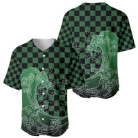Japanese Asanoha Pattern Baseball Jersey Water Breathing Slayer Dragon - Wonder Print Shop