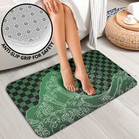 Japanese Asanoha Pattern Bathroom Set Water Breathing Slayer Dragon - Wonder Print Shop