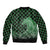 Japanese Asanoha Pattern Bomber Jacket Water Breathing Slayer Dragon - Wonder Print Shop