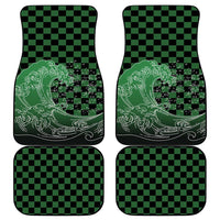 Japanese Asanoha Pattern Car Mats Water Breathing Slayer Dragon - Wonder Print Shop