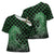 Japanese Asanoha Pattern Cross Shoulder Shirt Water Breathing Slayer Dragon - Wonder Print Shop