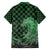 Japanese Asanoha Pattern Family Matching Off The Shoulder Long Sleeve Dress and Hawaiian Shirt Water Breathing Slayer Dragon - Wonder Print Shop