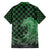 Japanese Asanoha Pattern Family Matching Off Shoulder Short Dress and Hawaiian Shirt Water Breathing Slayer Dragon - Wonder Print Shop