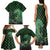 Japanese Asanoha Pattern Family Matching Tank Maxi Dress and Hawaiian Shirt Water Breathing Slayer Dragon - Wonder Print Shop