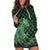 Japanese Asanoha Pattern Hoodie Dress Water Breathing Slayer Dragon - Wonder Print Shop