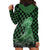 Japanese Asanoha Pattern Hoodie Dress Water Breathing Slayer Dragon - Wonder Print Shop