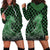Japanese Asanoha Pattern Hoodie Dress Water Breathing Slayer Dragon - Wonder Print Shop