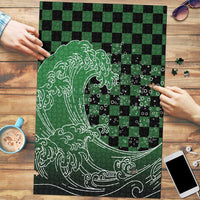 Japanese Asanoha Pattern Puzzle Water Breathing Slayer Dragon - Wonder Print Shop
