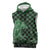 Japanese Asanoha Pattern Sleeveless Hoodie Water Breathing Slayer Dragon - Wonder Print Shop