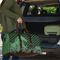 Japanese Asanoha Pattern Travel Bag Water Breathing Slayer Dragon - Wonder Print Shop