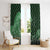 Japanese Asanoha Pattern Window Curtain Water Breathing Slayer Dragon - Wonder Print Shop