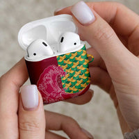 Japanese Bishamon-Kikkou Pattern AirPods Case Water Pillar Silent River Flow - Wonder Print Shop