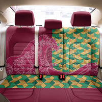 Japanese Bishamon-Kikkou Pattern Back Car Seat Cover Water Pillar Silent River Flow - Wonder Print Shop