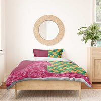 Japanese Bishamon-Kikkou Pattern Bedding Set Water Pillar Silent River Flow - Wonder Print Shop